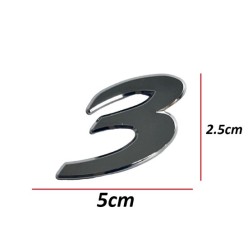 Mazda Bagaj Krom Mazda 3 09-13 Arka(3 Yazısı) BBM4-51-721