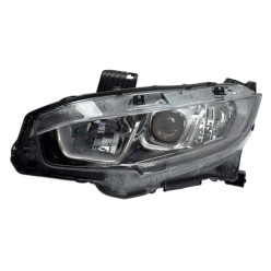 Honda Far Cıvıc 16-21 Sol (Ledsiz/Sedan/Hatchback/Motor Üstünde) 33150-TET-H01-LEDSİZ