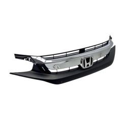 Honda Panjur Cıvıc 19-21 Ön (Krom/Park Sensor Delikli/ Armalı) UNI-06603